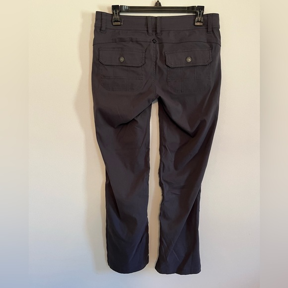Prana Halle Coal Gray Convertible Hiking Pants Size 6 - Picture 4 of 4